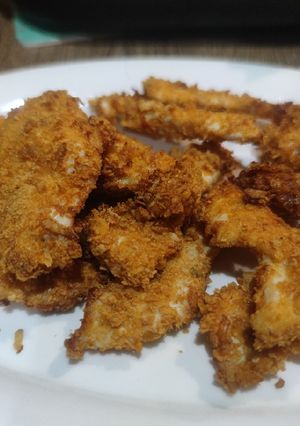 Una foto de Fingers de pollo en Freidora de aire