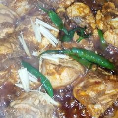 A picture of Chicken karahi.
