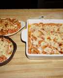 PASTA MOSTACCIOLE RIGATI HORNEADA CON QUESO. JON STYLE