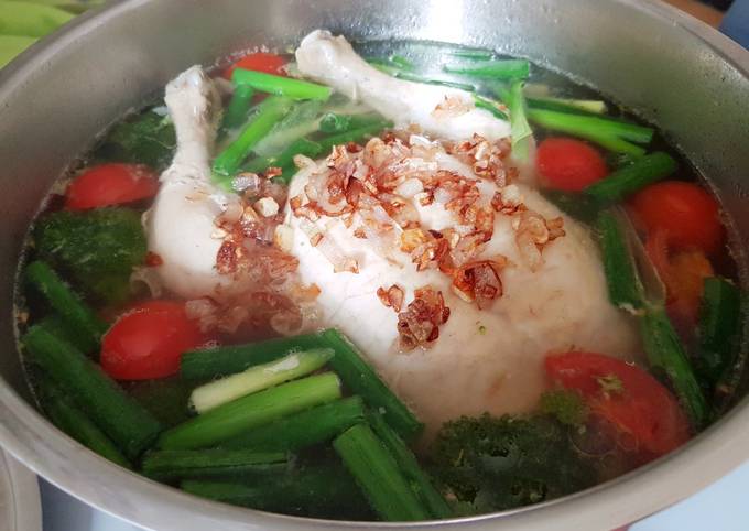 Sup Ayam Utuh ala Korea
