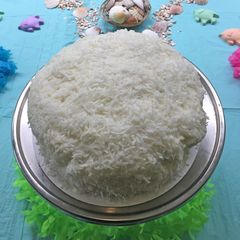 A picture of Sarah's Favorite Coconut Layer Cake.