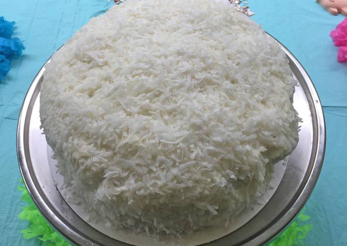 Simple Way to Make Homemade Coconut Layer Cake FUSF