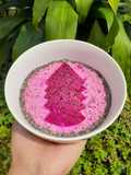 Dragon fruit oat / Oat buah naga (menu busui #12)