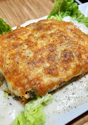 Una foto de Moussaka de Atún con Verduras