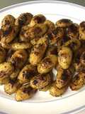 Pommes de terre rattes aux herbes et épices grillées à la plancha