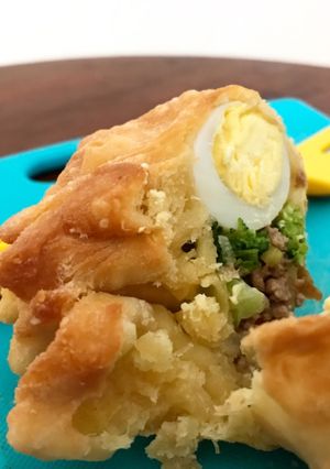 Foto resep Roti Goreng Sayur daging telur puyuh