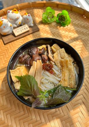 Hình của món Bún Ốc Chay 🌱.