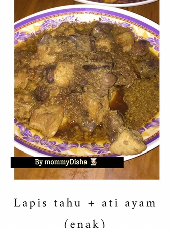 Langkah Gampang Menyiapkan Resep Lapis tahu + ati ayam (enak) yang  Bikin Ketagihan Anti Ribet, Sempurna