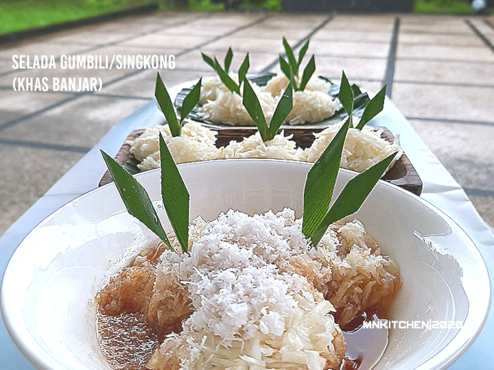 Langkah Mudah untuk Membikin Resep Selada Gumbili/Singkong (khas Banjar) yang Lezat Anti Ribet, Sempurna