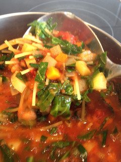 A picture of Minestrone Soup.