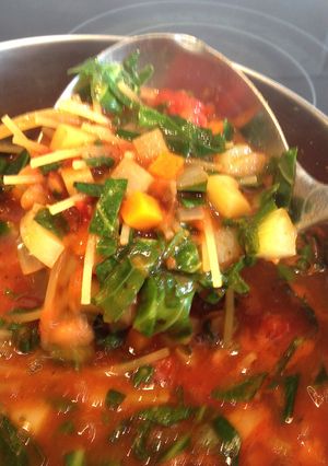 A picture of Minestrone Soup.