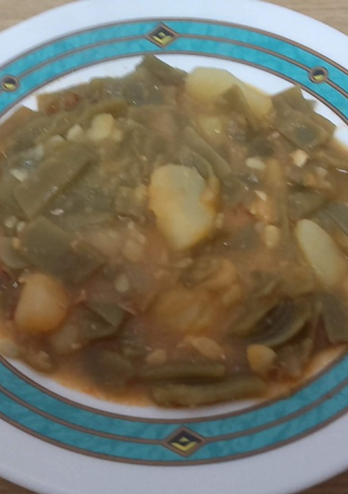 Una foto de Judía verde con patatas