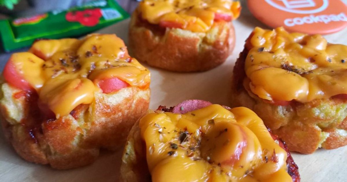 Resep pizza mini rasa buah rumahan enak dan mudah - Cookpad