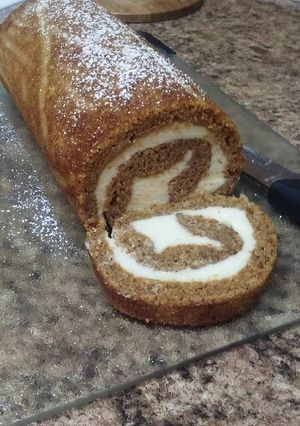 A picture of Pumpkin Roll.