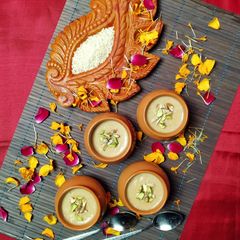 A picture of Nolen Gurer Phirni/ Phirni With Date Palm Jaggery.