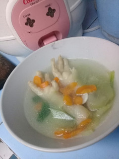 Foto resep Sop cakar ayam wortel jipang