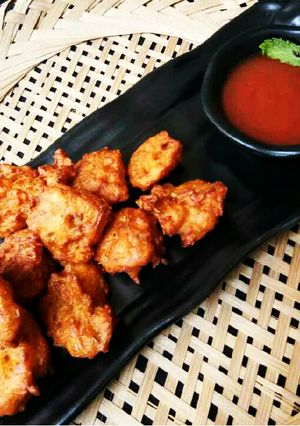 A picture of Malka masoor dal pakora.