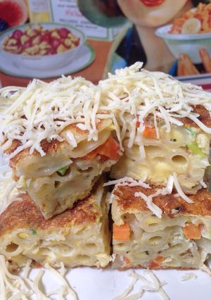 Foto resep Macaroni Dadar