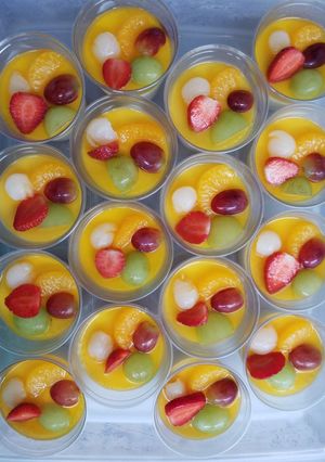 Foto resep Puding Sutra Buah