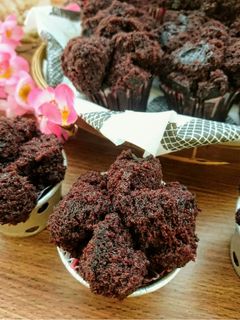 Foto resep Bolu kukus coklat, moist, lembut (tanpa telur, tanpa mixer)