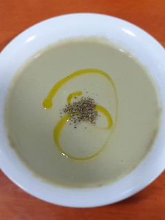 Una foto de Crema de alcachofa