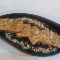 Aata dry fruits barfi A picture of Aata dry fruits barfi.
