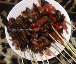 Mudahnya Menyajikan Sate Maranggi ala-ala Yummy Mantul