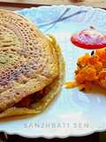 প্রোটিন মশালা দোসা (protein masala dosa recipe in Bengali)