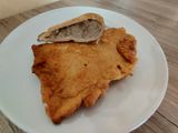 Szafi Ch csökkentett gluténmentes lángos, káposztával töltve