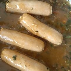 A picture of Sausage sauce.