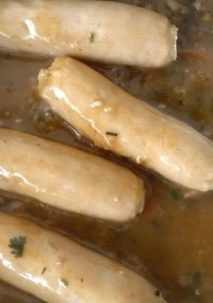 A picture of Sausage sauce.