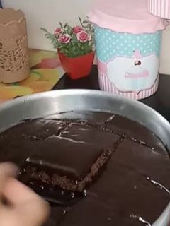 صورة لوصفة كيكه الشوكولاته