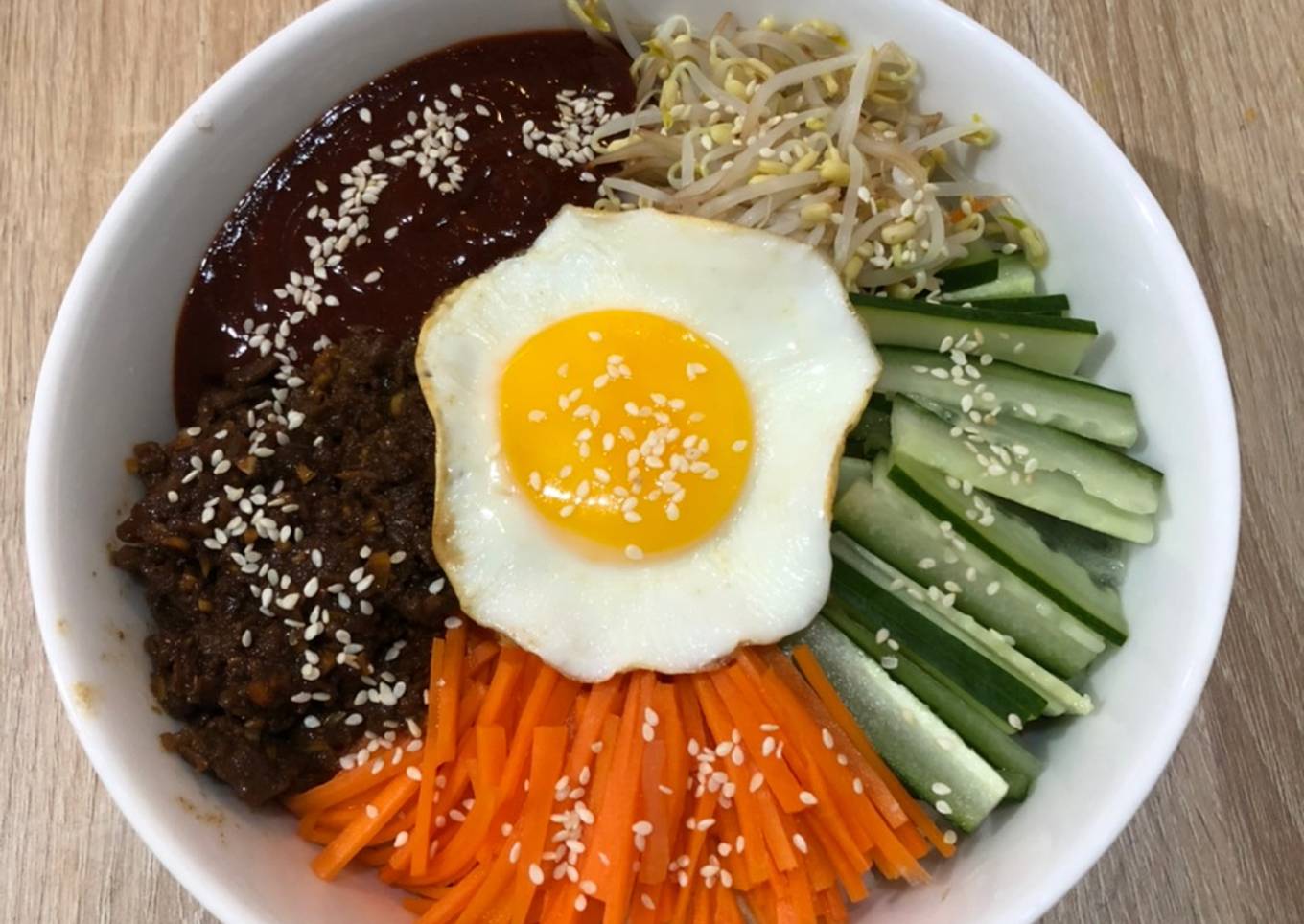 Bibimbap / nasi campur orang korea 🤣