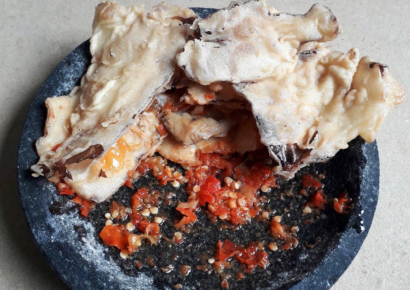 Kol Goreng Crispy Sambal Bawang