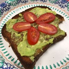 A picture of Rockin’ Avocado Toast 🤩😎.