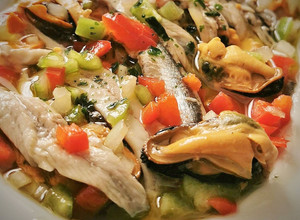 Foto principal de Salpicón de Boquerones y Mejillones  en salsa vinagreta