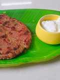 Carrot and Beetroot Stuffed Kala Chana +Kachi Keri Paratha