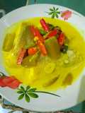 Pangek Masin Kapalo Ikan Nila (kepala)