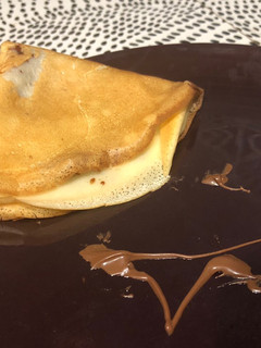 Una foto de Crepes dulces sin mantequilla
