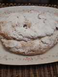 Stollen de ricotta o Quark Stollen sin levadura