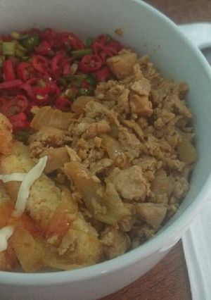 Foto resep Bento bowl simple