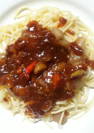 Foto resep Spaghetti Saus Bolognese La Fonte