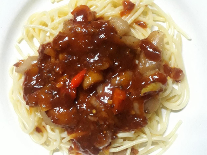 Ini dia! Cara termudah buat Spaghetti Saus Bolognese La Fonte  sesuai selera