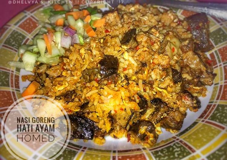 Nasi Goreng Hati Ayam Homed