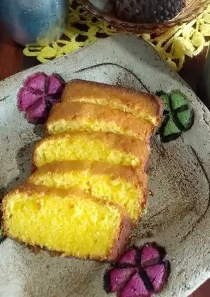 Una foto de Budín de Mandarina sin gluten