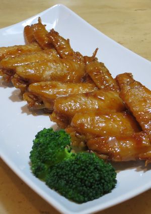 照燒雞翅 的食譜成品照片