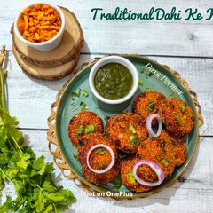 A picture of North Indian Traditional Dahi Ke Kebab / Yogurt Kebab.