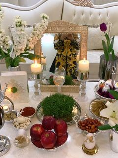 عکسی از دستور سفره هفت سین 😍😍