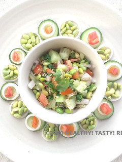 A picture of Fresh Green Soyabean Salad.