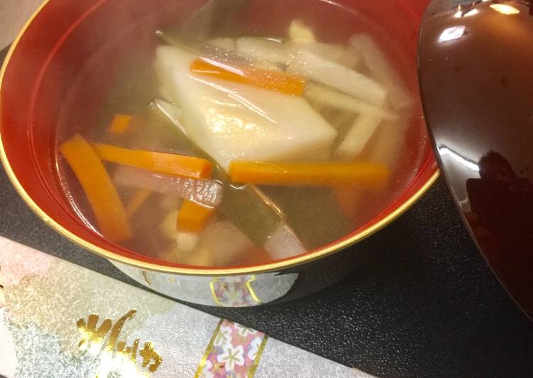 Recipe of Perfect My family’s New Year Soup